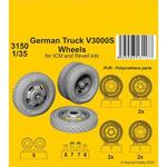 German Truck V3000S Wheels 1/35 / for ICM kits in 1:35