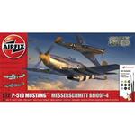 1/72 P-51D Mustang vs Bf109F-4 Dogfight Double
