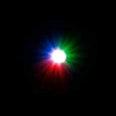 5 selbstblinkende LED, RGB (Farbwechsel)