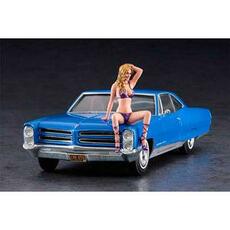 1/24 1966er American Coupe P mit Frauenfigur