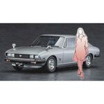 1/24 Isuzu 117 Coupe, mit Figur