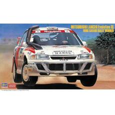 1/24 Mitsubishi Lancer EVO III, 1996 Safari Rally