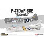 1/72 P-47D & F-86E Gabreski