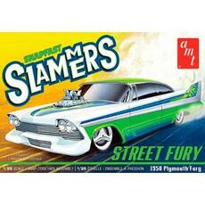 1/25 1958 Plymouth Street Fury Slammers