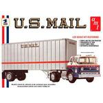1/25 Ford C600 US Mail Truck w/USPS Trailer