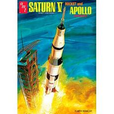 1/200 Saturn V Rakete mit Apollo-Kapsel