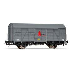 2-achsiger gedeckter Güterwagen, Typ ORE (holzbeplankte Wände), Versuchswagen Macosa