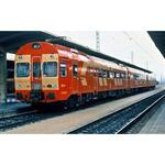 RENFE, elektrischer Triebzug der Reihe 444, Triebzug 444-004, Rot-Gelb