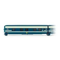 RENFE, Trenhotel Talgo, Schlafwagen mit Tür links,in originaler blau-beiger Farbgebung