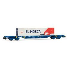 Comsa, Containerwaggon mit 45-Container El Mosca