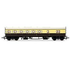 GWR, Collett 57 Bow Ended D98 Six Compartment Brake Third (Left Hand), 4971