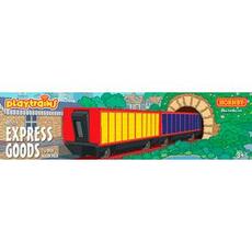 Playtrains - Express Waren 2 x offene Waggons
