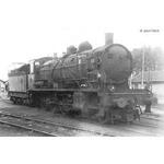 SNCF, Dampflokomotive 140 C 70, mit Tender 18 B 64, Schwarz