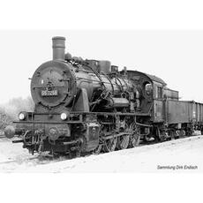 DR, Dampflokomotive BR 55.25 (ex pr. G 8.1), Schwarz/Rot