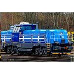 Ä?D Cargo, Diesellokomotive EffiShunter 1000, Hellblau/Blau