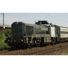 DB/NorthRail, Diesellokomotive Vossloh DE 18 in weißer Lackierung, Digital Sound