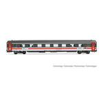 FS, 1. Klasse Reisezugwagen Gran Confort 85, Progetto 901, Intercity Giorno, Grau Streifen