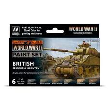 Farb-Set, Britische Panzerung und Infanterie, WWII