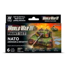 Farb-Set, NATO Panzerung & Infanterie, WWIII