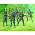 1/72 WWII deutsche reguläre Infanterie 1939-43