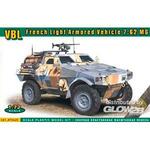 VBL French Light Armored Vehicle 7.62MG in 1:72