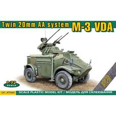 M-3 VDA Twin 20mm AA system in 1:72