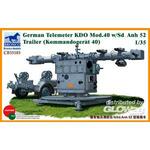 German Telemeter KDO Mod.40 w/Sd.Anh 52 Trailer