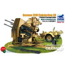 German 2cm Flakvierling 38 w/trailer
