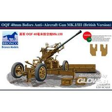 OQF 40mm Bofors Anti-aircraft Gun(British)