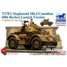T17E1 Staghound Mk.I/Canadian 601b Rocke Launch Version(2 Options In One Kit)