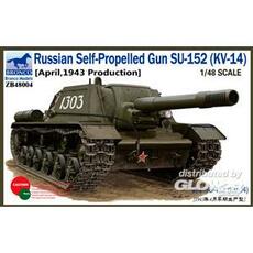 Russian Self-Propelled Gun SU-152 (KV-14 (April,1943 Production))