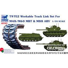 T97E2 Workable Track Link Set forM48/M60 MBT