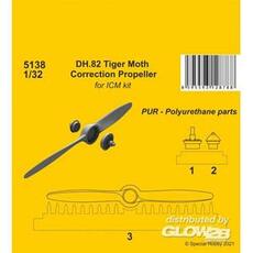 DH.82 Tiger Moth Correction Propeller(ICM kit) in 1:32