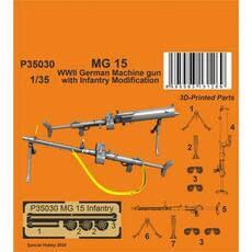 MG 15 Machine Gun with Infantry Modification 1/35 in 1:35