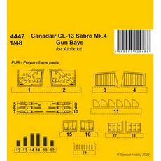 Canadair CL-13 Sabre Mk.4 Gun Bays / for Airfix kit in 1:48