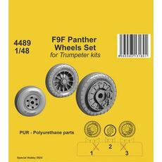 F9F Panther Wheels Set / for Trumpeter kits in 1:48