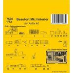 Beaufort Mk.I Interior for Airfix kit in 1:72