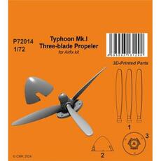 Typhoon Mk.I Three-blade Propeler 1/72 in 1:72
