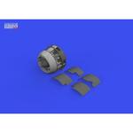 F4F-3 engine early PRINT 1/48 for EDUARD in 1:48