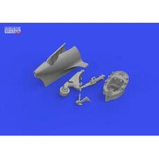 A6M3 tailwheel PRINT for EDUARD in 1:48