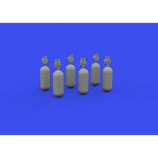 WWII USAAF oxygen cylinder A-6 PRINT for in 1:48