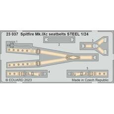 Spitfire Mk.IXc seatbelts STEEL 1/24 AIRFIX in 1:24