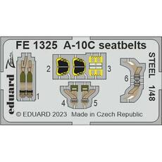 A-10C seatbelts STEEL for HOBBY BOSS in 1:48