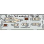PV-1 seatbelts STEEL 48 ACADEMY in 1:48