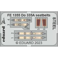 Do 335A seatbelts STEEL 1/48 TAMIYA in 1:48