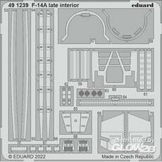 F-14A late interior for TAMIYA in 1:48