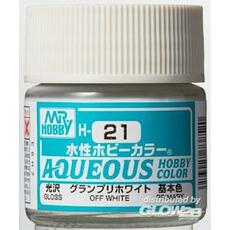 Aqueous wässrige Hobbyfarben (10 ml) Off White