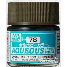 Aqueous Hobby Colors (10 ml) Olive Drab (2)