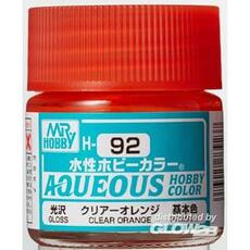 Aqueous wässrige Hobbyfarben (10 ml) Clear Orange