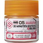 Mr Hobby -Gunze Hobby-Farben auf Wasserbasis (10 ml) 30 MINUTES SISTERS Pale Clear Orange